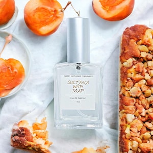 Sultana With Soap Perfume: Apricot, Nougat, and Rare Woods - 15ml EDP
