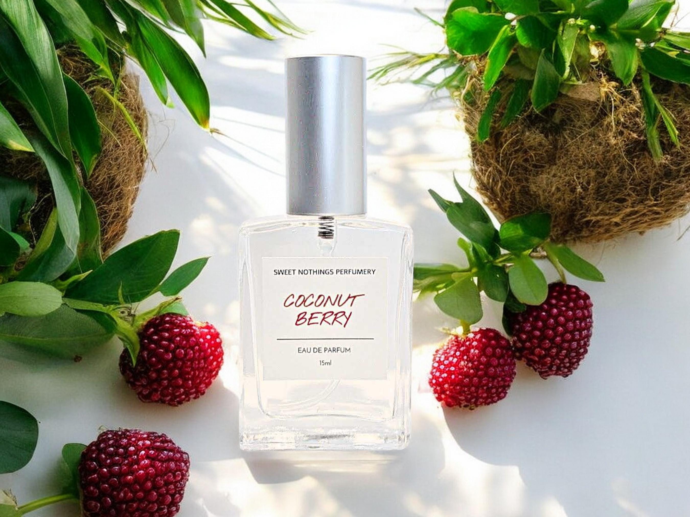 Coconut Berry Perfume: Fruity Fragrance, Handmade Perfume Oil Roller