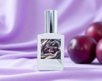 Cashmere Plum Perfume | Dark Plum, Musk | Sweet Scent | Perfume Spray | Gift Ideas | 15ml