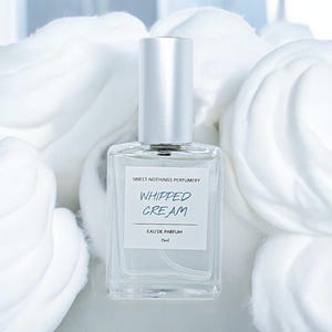Whipped Cream Perfume: Sweet Vanilla Gourmand Scent (15ml)