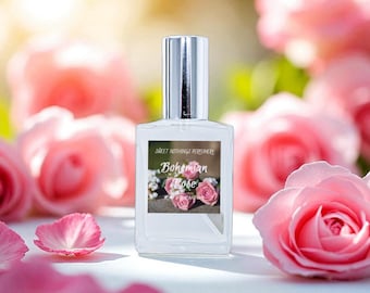 Bohemian Rose Perfume | Floral Scent | Perfume Spray | 15ml Size | Gift For Her