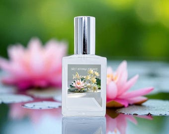 Water Lily & Jasmine Perfume | Floral Scent | Perfume Spray | 15ml Size | Gift For Her | Handmade