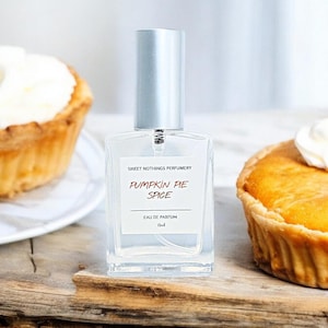 Pumpkin Pie Spice Perfume- Gourmand Perfume, 15ml Size, Foodie Perfume, Pumpkin Perfume, Gift Ideas, Handmade Perfume