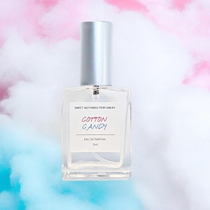 Cotton Candy Perfume: Sweet Gourmand Scent - 15ml Spray & Oil