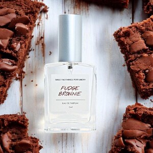 Fudge Brownie Perfume: Handmade Gourmand Sweet Scent (15ml)