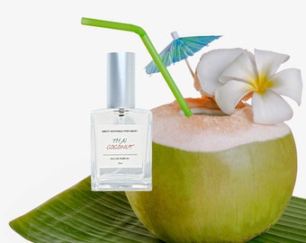 Thai Coconut Perfume Spray- Fruity Perfume, Asian Perfume, Coconut Perfume, Sweet Perfume, Gift Ideas, Handmade Perfume