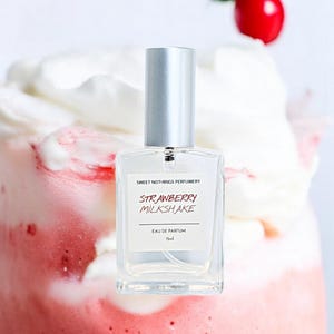 Strawberry Milkshake Perfume: Gourmand Eau de Parfum Spray