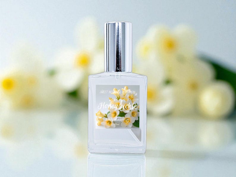 Honeysuckle Perfume | Floral Scent | Perfume Spray | 15ml Size | Gift For Her | Handmade image 3