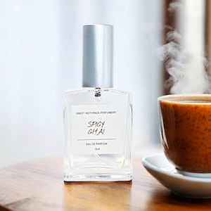 Spicy Chai Perfume: Handmade Gourmand Sweet Scent (15ml)