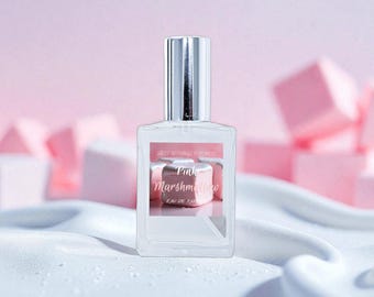 Pink Marshmallow Perfume | Gourmand | Sweet Scent | Perfume Spray | 15ml Size