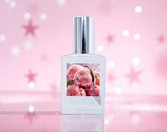 Rockin The Stars Perfume | Gourmand | Sweet Candy Scent | Strawberry Vanilla Strawberry | Perfume Spray | Gift For Her