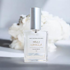 Truly Vanilla Perfume: Sweet Gourmand Scent, Vanilla Bean & Bourbon (15ml Eau de Parfum)