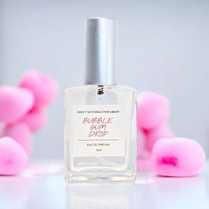 Bubble Gum Perfume: Sweet Nostalgic Scent - 15ml Spray & Oil
