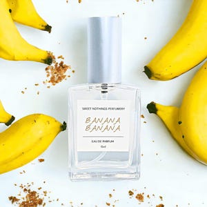 Banana Banana Perfume- Fruity Scent, Handmade, (15ml)