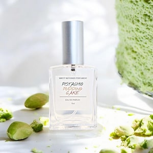 Pistachio Pudding Cake Perfume: Gourmand Fragrance (15ml)