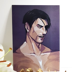 Yakuza Like A Dragon - Majima A5 Art Print