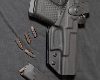 Glock Gen 3/4 G19, G19X, G23 G40, G44, G45 OWB TACO Level 2 retention