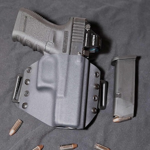 Glock Gen 3/4/5/6 OWB pannenkoekenholster G20 G21
