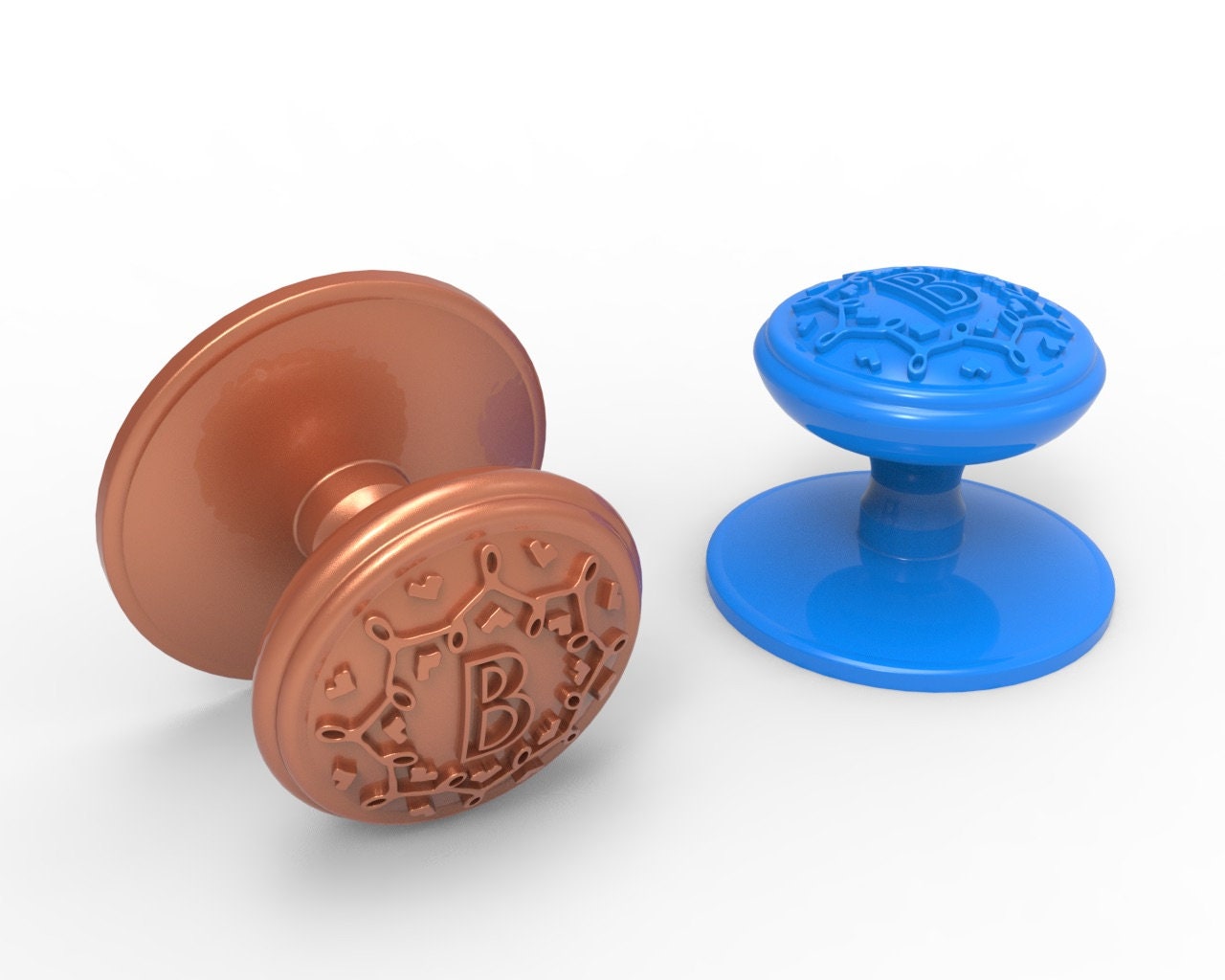 Encantoinspired Door Knob Prop 3D Printed Golden Knob Childrens Fantasy Room Decor Magical Door