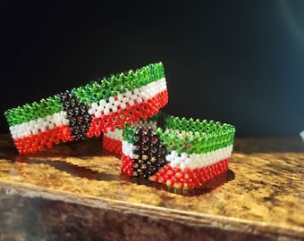 Kuwait Flag Bracelet