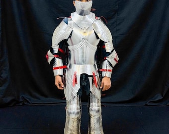 Black Knight Suit of Armor Full Size Aged Antiqued Finish Armor