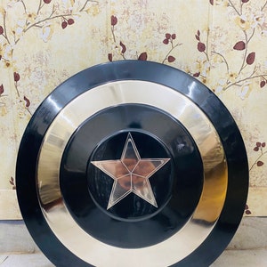 Caption America Sheild , Handmade , Metalsheild movie prop avengers legion caption america sheild