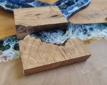 Olivenholz Rohlinge - Perfekt für Resin Projekte, Untersetzer und Schmuckhersteller Woodcraft, Resin Art - Complite RAW