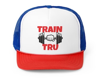 TRAIN TRU LOGO - Trucker Caps