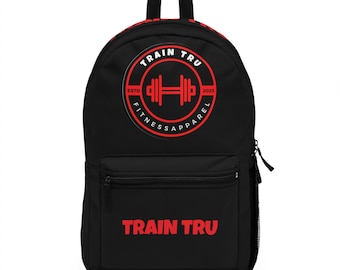 TRAIN TRU Light weight Backpack - BLACK