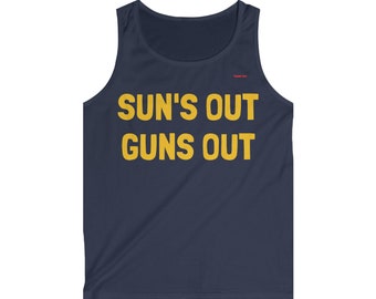 Men's Tank Top by TRAIN TRU - Sun's Out Guns Out