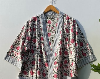 Kimono Roben aus 100% Baumwolle Schöne Baumwolle Kimono Kleid Express Lieferung Morgenmantel Baumwolle Kimono Kostenlose Lieferung Brautjungfer Geschenk Bestseller