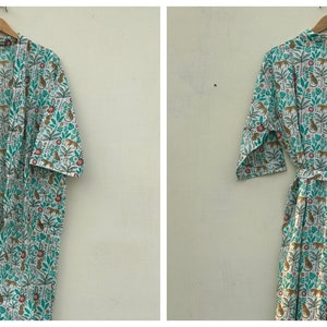 100% Cotton kimono Robes Beautiful Cotton Kimono Dress Express Delivery Dressing Gown Cotton Kimono Free Delivery Bridesmaid Gift Bestseller