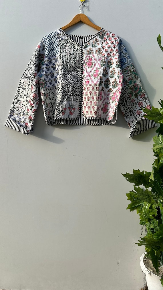 ジャケット・アウター eaphi leaf pattern 2way quilting coat eaphi leaf pattern 2way quilting coat - メルカリ