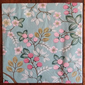 Decoupage Paper Napkins *Blooms* Paper Napkins, Great for Decoupage, Scrapbooking, Paper Crafts *2 Napkin Set*