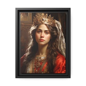 Queen Esther: An Exclusive Canvas Print of Queen Esther from the Bible