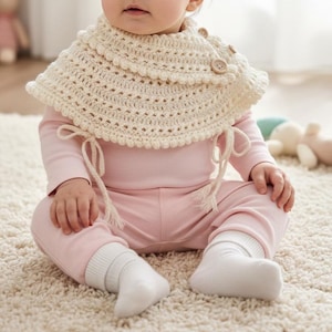 Easy Crochet Pattern Baby Poncho Baby Clothes Handmade Gift for Baby Boys and Girls (English only) (one-size, 3 - 12 months)