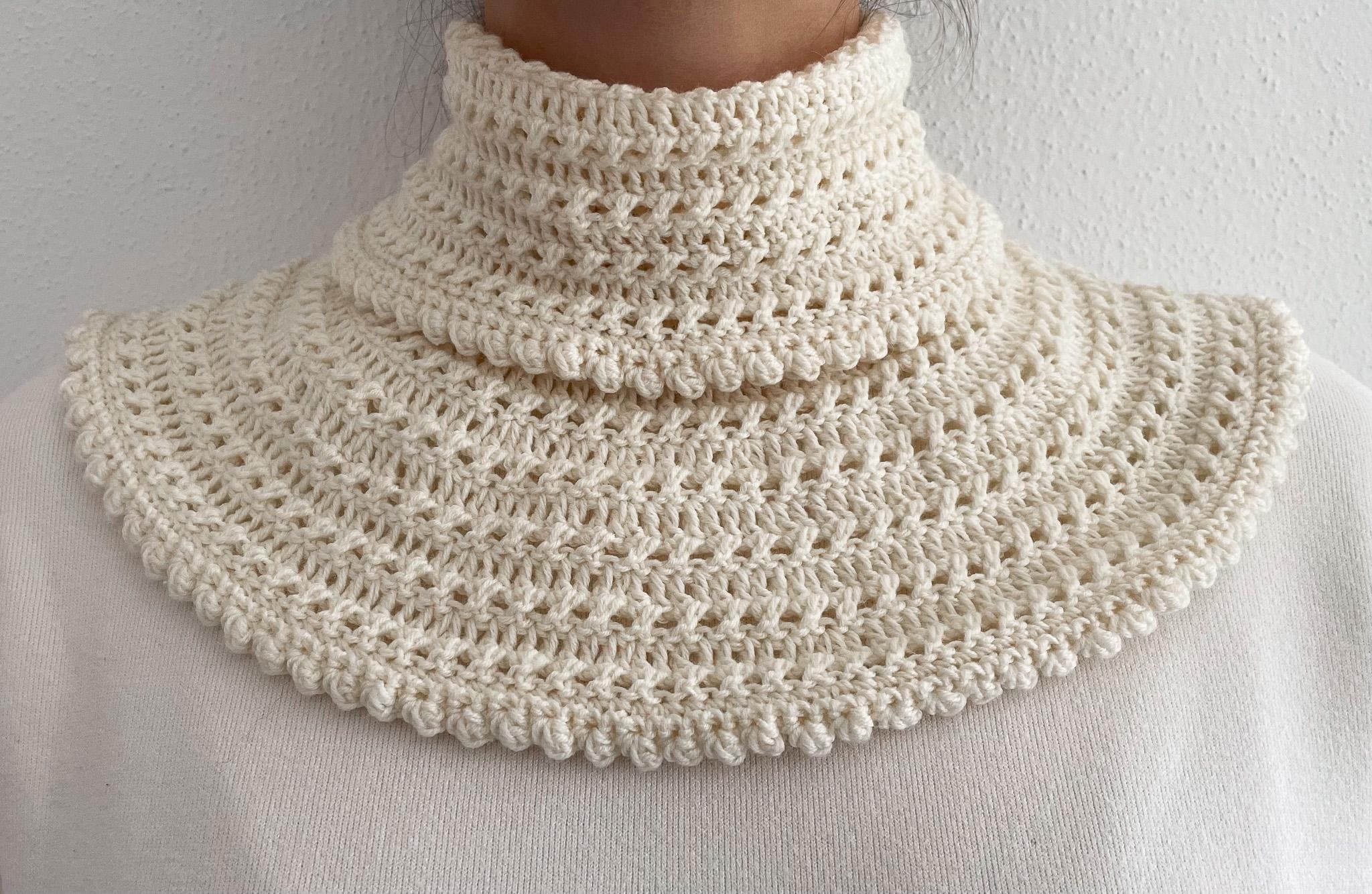 Easy Turtleneck Scarf Crochet Pattern