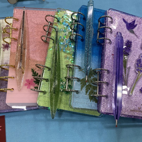 Resin Notebook Etsy