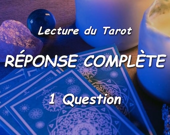 VOYANCE COMPLÈTE - 1 Question | Réponse Même jour - Lecture du tarot | Psychic Reading - Voyance Médium