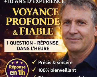 VOYANCE RAPIDE - 1 Question | Réponse Même heure - Lecture psychique | Lecture du pendule - Voyance Médium