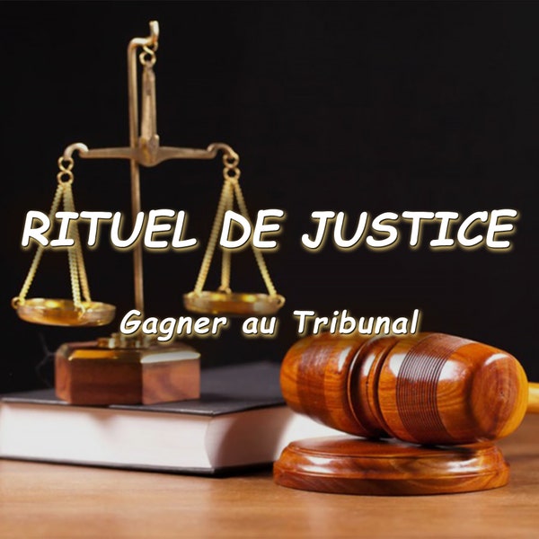 Rituel de Justice - Gagner au Tribunal | Sort de Victoire Judiciaire - Triompher dans les Procès