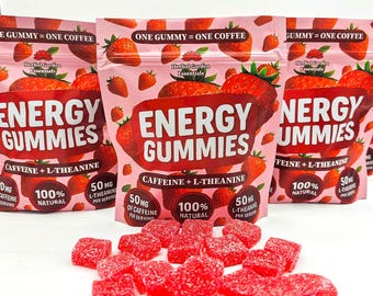 GOMITAS ENERGÉTICAS – Concentración natural y energía relajante (30 gomitas)