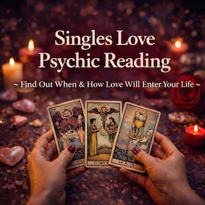 Lectura psíquica del amor para solteros: la misma hora, información sobre relaciones.