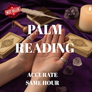Accurate Palm Reading - Psychic Analysis - Detailed Palmistry Insights Life Love Career Destiny Lines and In Depth Hand Interpretations