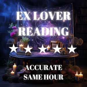 Ex-Liebhaber-Lesung - Schnell - Lüfte die Geheimnisse des Herzens deines Ex-Liebhabers: Tiefgründiges Psychic Reading für aufschlussreiche Klarheit und Verständnis.