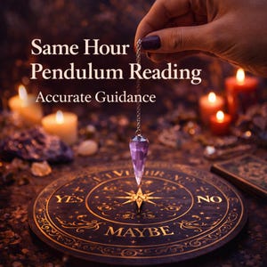 Same Hour Pendulum Reading - Accurate Guidance.