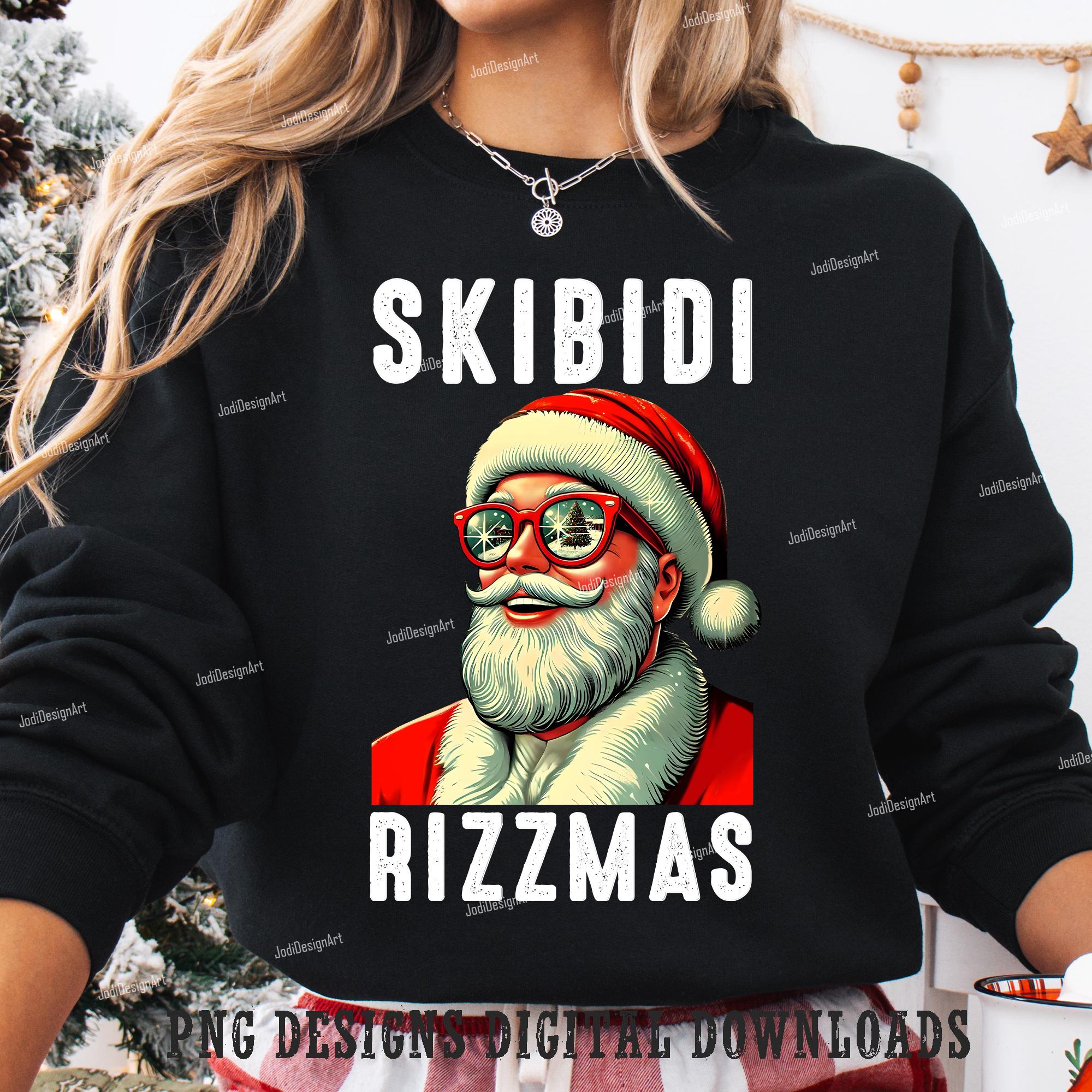 5+ Skibidi Rizzmas PNG, Merry Rizzmas Png, Santa Bruh Christmas PNG ...
