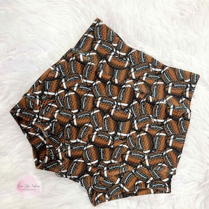 Football Baby Bummies/Football Bummies/Gender Neutral Baby Bummies/Newborn-Toddler Baby Bummies/Sports Bummies/Football/Diaper Cover/Bloomer