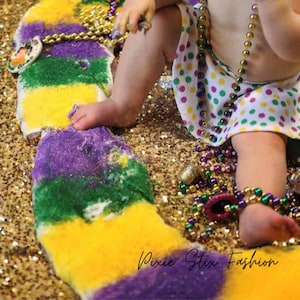 Mardi Gras Skort/Baby Girl Mardi Gras Skirt/Mardi Gras High Bummies/Mardi Gras Bow/Baby Girl Mardi Gras Skirt/Mardi Gras Bummies