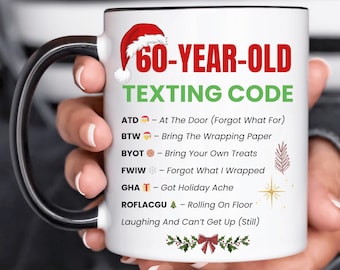 Funny 60th Birthday Mug Gift, Gift for 60 Year Old, 60th Birthday Gift Christmas, 60th Birthday Coffee Mug for Grandparents, Grandpa Grandma